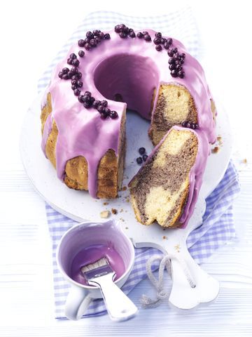 Blaubeer-Marmorkuchen